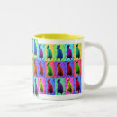 Recherche de popart tasses Coloré