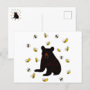 Recherche de ours de miel cartes postales Pour tous