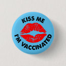 Zoek naar rode lippen buttons Grappig