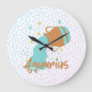 Recherche de signe zodiaque horloges Moderne