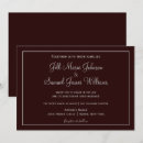 Recherche de classique mariage invitations Traditionnel