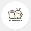 Zoek naar vergadering stickers Kantoor humor