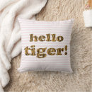 Recherche de tigre coussins Pour elle
