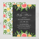 Recherche de tableau baby shower invitations Botanique