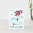 Recherche de amour pingouin vœux cartes Rouge