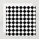 Recherche de damier noir et blanc vœux cartes Pour tous