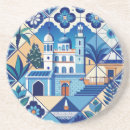 Zoek naar azulejo onderzetters Middellandse zee