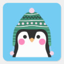Recherche de pingouins de noël autocollants Mignon