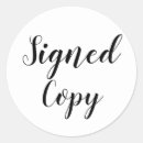 Recherche de signature autocollants Auteur