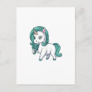 Recherche de crinière cartes postales Licorne