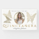 Recherche de quinceanera banderoles Bienvenue