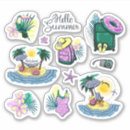 Zoek naar leuke reis stickers Zomer