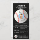 Zoek naar baseballs uitnodigingen For kids