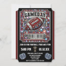 Recherche de football invitations Tailgate