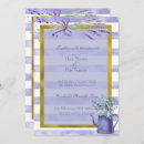 Recherche de la provence invitations Lavande