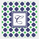 Recherche de quatrefoil autocollants Bleu