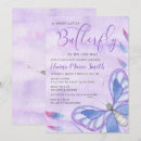 Recherche de purple butterfly invitations Violet