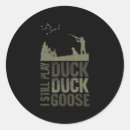 Recherche de chasseur de canard autocollants Oie