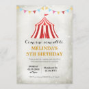 Zoek naar circus verjaardag uitnodigingen Retro