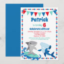 Recherche de requins invitations Fête du requin mignon