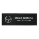 Recherche de business badge identification Logo