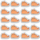 Zoek naar oranje kat stickers Grappig
