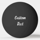 Recherche de noir et blanc balles ping pong Texte