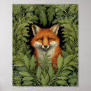 Recherche de renard vintage art Nouveau