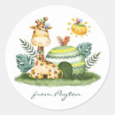 Recherche de safari autocollants Girafe