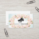 Recherche de couronne vintage cartes visite Floral