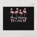Recherche de flamant de noël cartes postales Plage