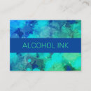 Recherche de alcool cartes visite Encre alcoolique