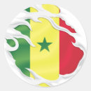 Recherche de drapeau sénégal autocollants Pays