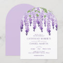 Recherche de wisteria mariage invitations Botanique