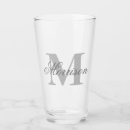 Recherche de verres bouteilles Initiales