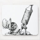 Recherche de microscopique tapis souris La science