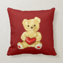 Recherche de nounours coussins Ours de nounours