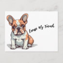 Recherche de french bulldog cartes postales Français