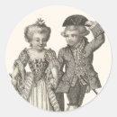 Recherche de marie antoinette autocollants Vintage