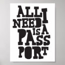 Zoek naar paspoort posters Reis