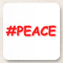 Recherche de peace dessous de verres Paix