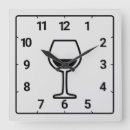 Recherche de boisson horloges Vin
