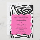 Recherche de zèbre mariage invitations Animal
