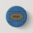 Recherche de bleu de denim badges Texture