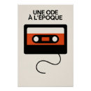 Recherche de cassette audio posters Années 80