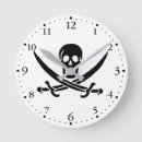 Zoek naar piraten klokken Piraat