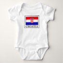 Recherche de drapeau de la croatie bébé vêtements Pour tous