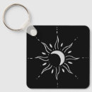 Recherche de soleil lune porteclés Yoga