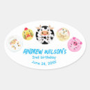Recherche de animal de ferme autocollants D'anniversaire