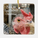 Recherche de poulet drôle ornements Noël
